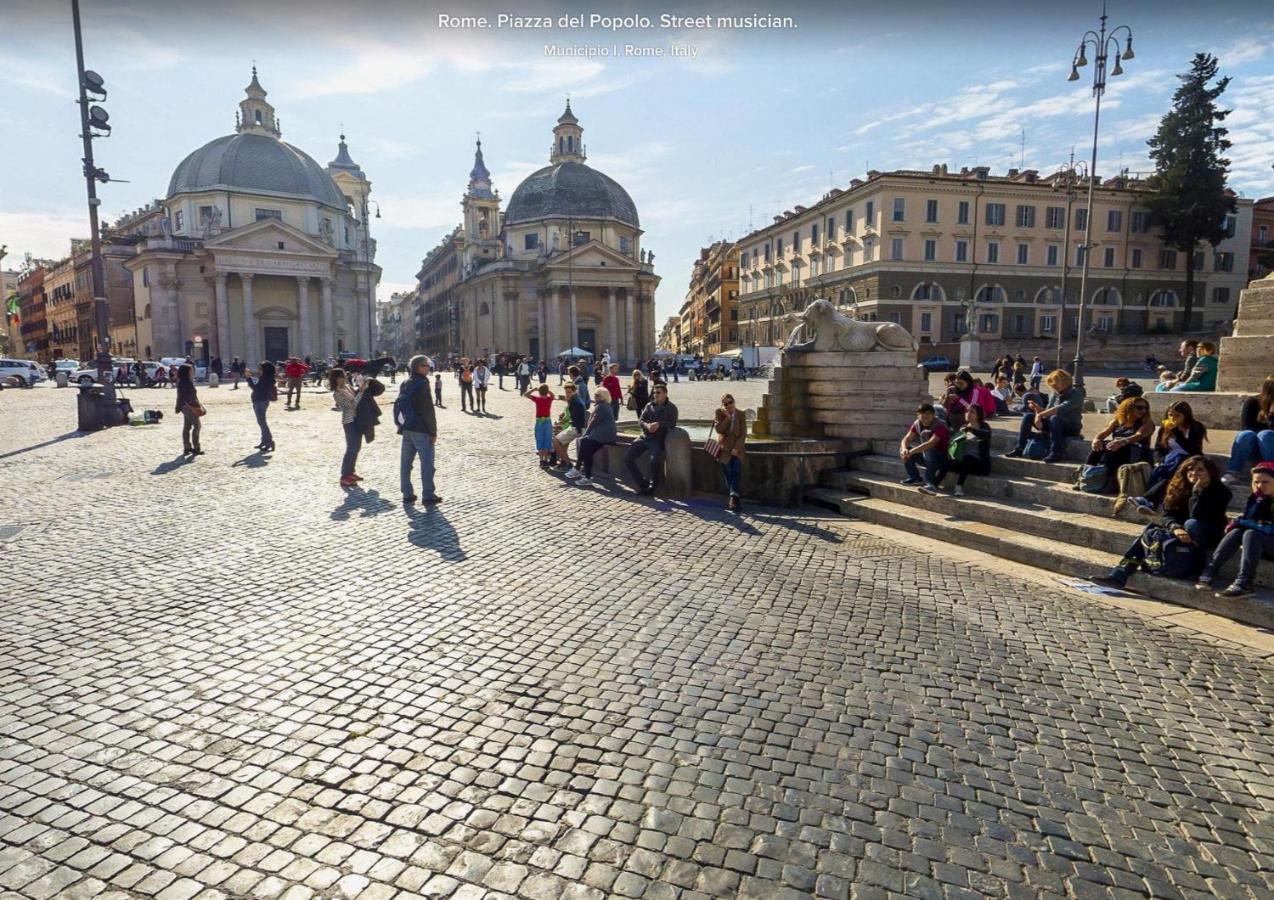 Отель Cenci Bb Via Del Corso Рим Экстерьер фото